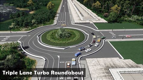 Cities Skylines Roundabout Mod Coolafil