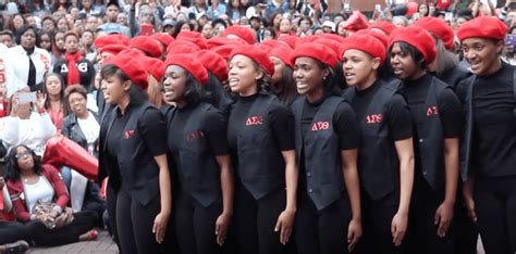 Have You Seen How The Deltas Do Their Neophyte Presentations At Spelman