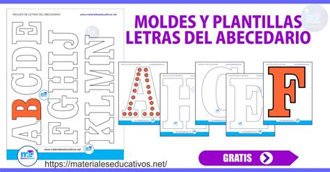 Moldes Y Plantillas De Letras Del Abecedario Parte