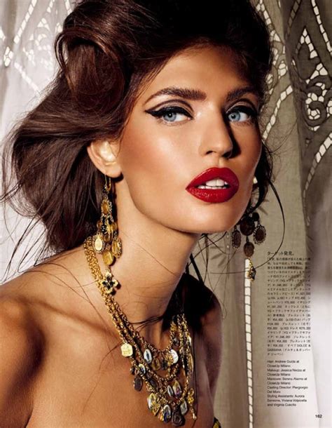 Vogue Japan March 2012 Beauty Editorial Bianca Balti Luxury Fashion