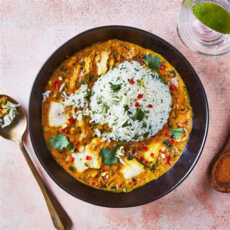 … goan fish curry prepared in this deliberate manner is manna for the soul. Goan Fish & Spinach Curry, Coriander Rice | Recipe ...