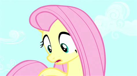 Image Fluttershy Looks Down At Giant Angel S5e13png My Little Pony