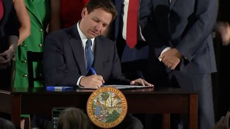 Gov Desantis Signs Law That Would Punish Child Sex Offenders With