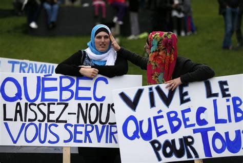 Manifestation Contre La Charte Des Valeurs Québécoises Philippe Teisceira Lessard Montréal