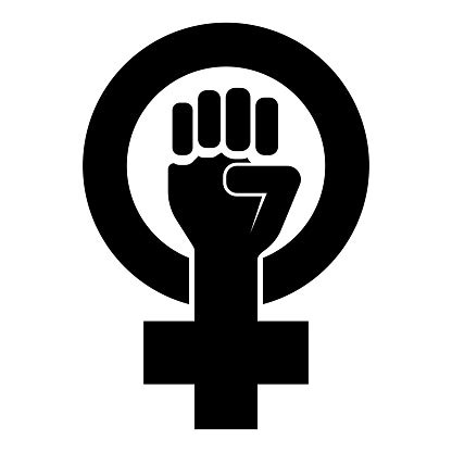 The subjection of women (1869). Symbol Of Feminism Movement Gender Women Resist Fist Hand ...