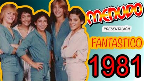 Grupo Menudo Presentación En Radio Caracas Tv 1981 Part1