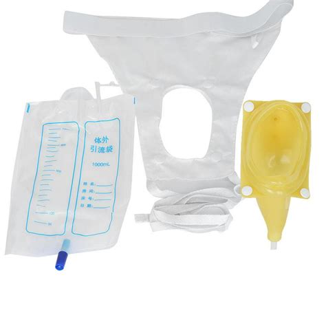 Otviap Silicone Urine Collector Bag Adults Urinal With Urine Catheter