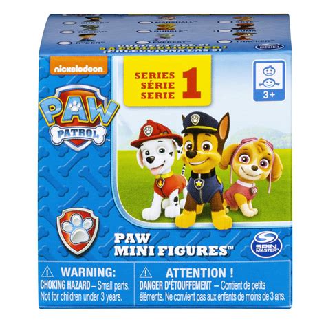 Paw Patrol Mini Figure Blind Box Of Collectible Characters Series 1