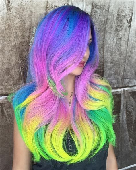 Pravana On Instagram “all Neon Everything ⚡️ Neon Blue With Drops Of