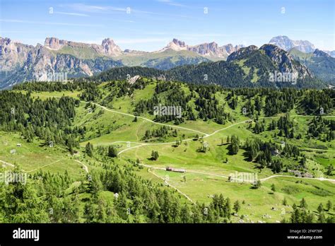 Dolomite Landscapes Italian Alps Italy Stock Photo Alamy