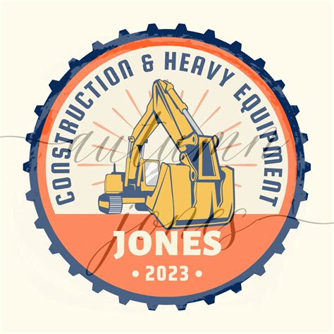 Construction Custom Logo Etsy