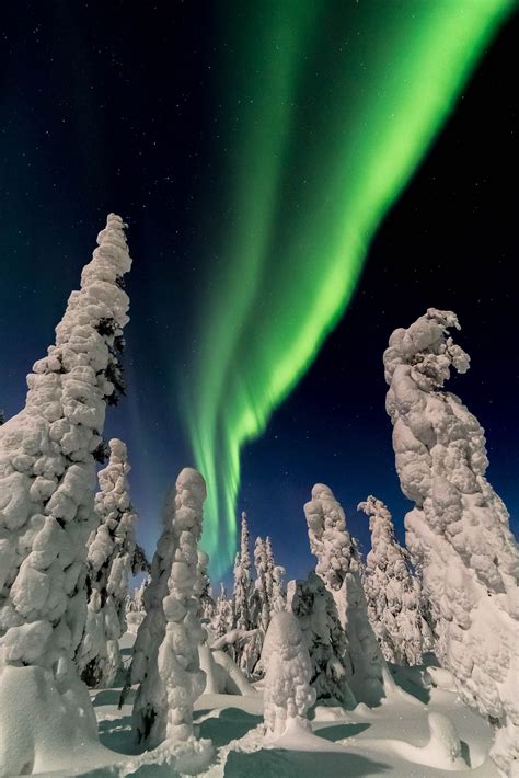 Best Places To Shoot Northern Lights In Western Lapland Northern