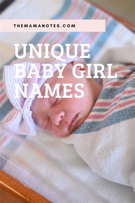 Best Unique Baby Girl Names 2020 The Mama Notes