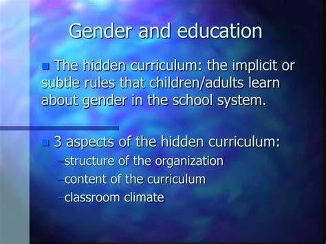 Ppt Gender And Education Powerpoint Presentation Free Download Id