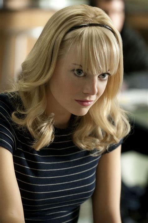 Emma Stone As Gwen Stacy In Amazing Spiderman 1 Actress Emma