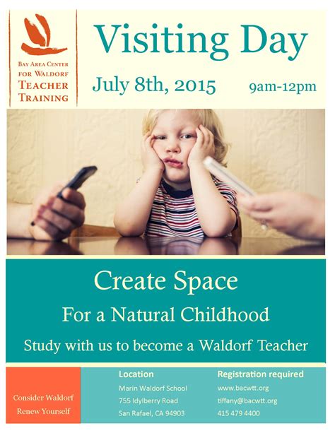 Visiting Day July 8th 2015 Bay Area Center For Waldorf Teacher Training