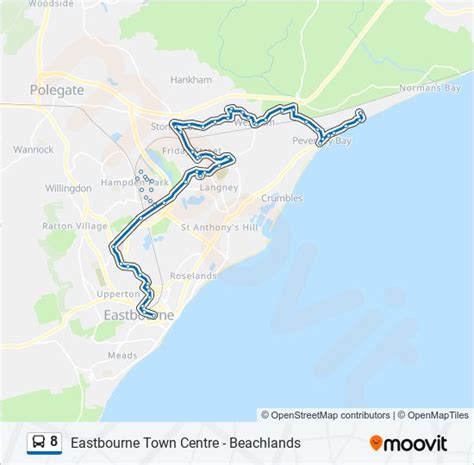 8 Route Schedules Stops And Maps Eastbourne Town Centre Updated