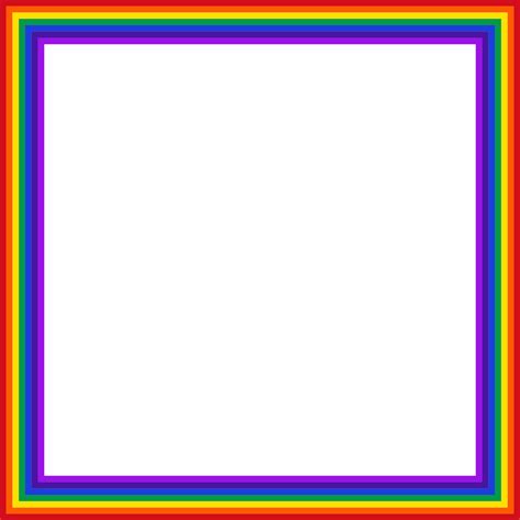 Clipart Rainbow Square