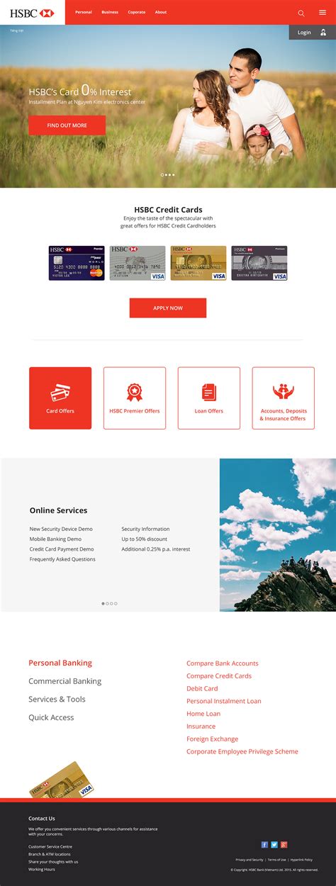 Official facebook page of hsbc bank usa, n.a. HSBC Bank on Behance