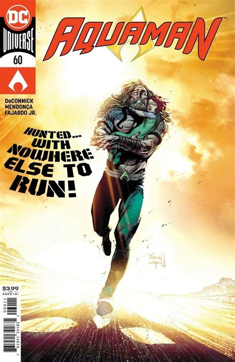 Aquaman 2016 60 Vfnm Robson Rocha Cover Dc Universe