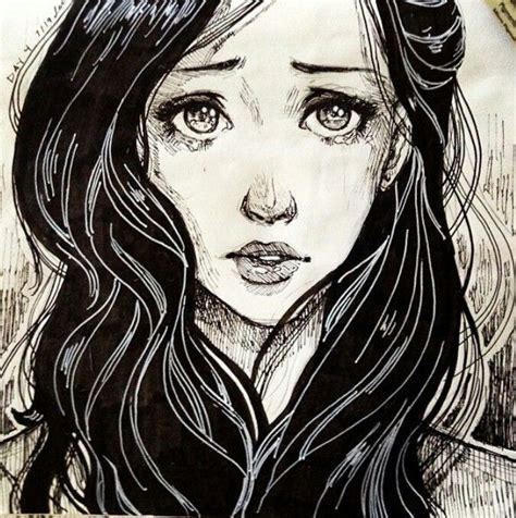 Amazing Concept 55 Girl Crying Drawing Images