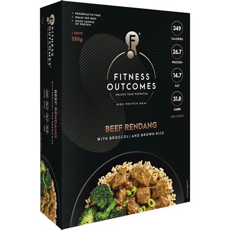 Fitness Outcomes Low Carb Chicken Mushroom Stroganoff Bacon Frozen Meal G Woolworths