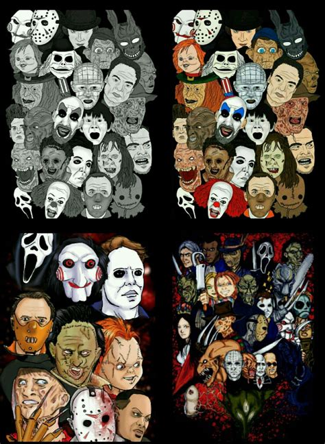 Horror Compilation Horror Icons Horror Characters Scary Movie