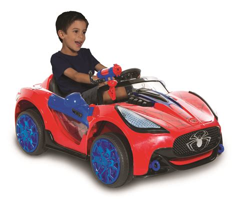 Find the criminals and capture them for the corrupt police. Spiderman-marvel 6 Volt Spider-man Super Car for Kids ...