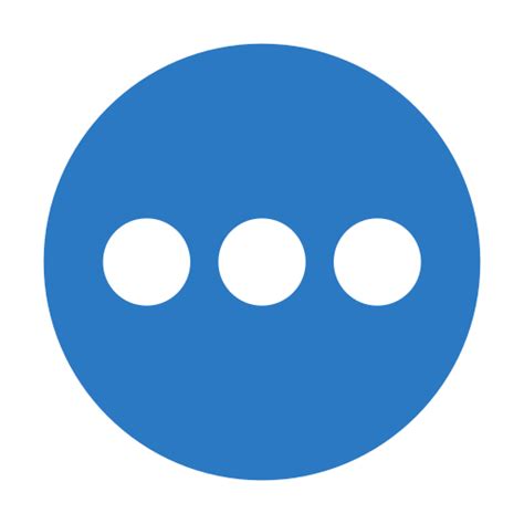 Three Dots Free Shapes Icons