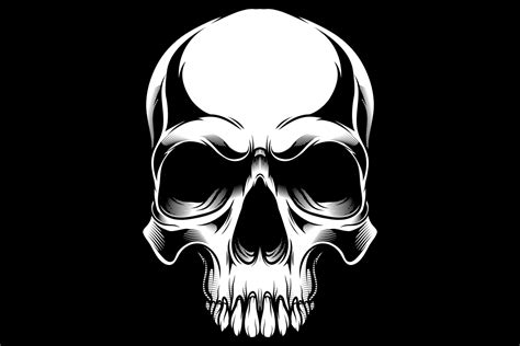 Skull Vector Hand Drawing Graphic By Epicgraphic · Creative Fabrica