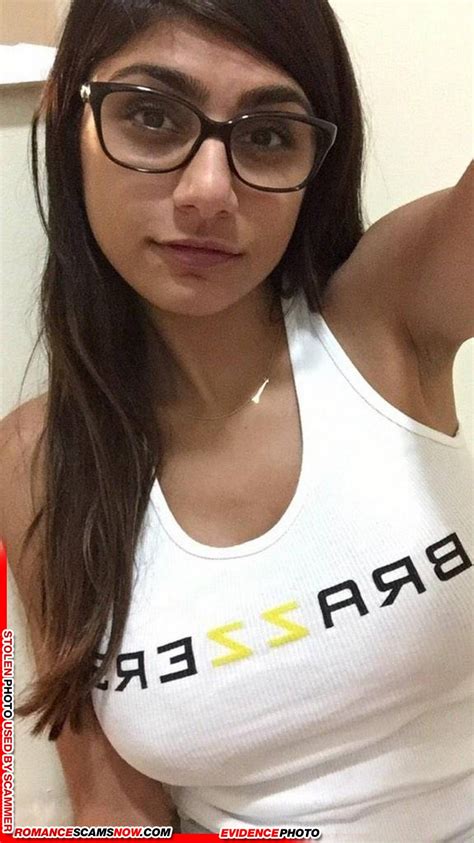 She began acting in pornography in october 2014, becoming the most viewed performer on pornhub in two months. Mia Khalifa 26 — SCARS|RSN Romance Scams Now