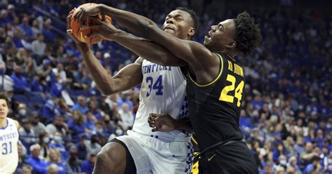 Missouri Opens Up Sec Play With No 19 Kentucky Coming To Mizzou Arena