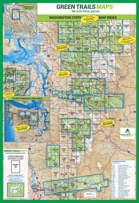 Green Trails Maps Books Grain Of Sound