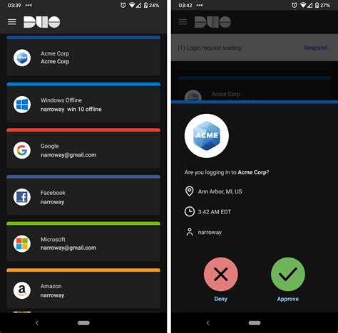 Duo Mobile On Android Guide To Two Factor Authentication · Duo