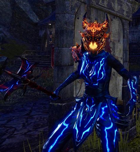 The shoulder can be acquired by using an undaunted key. ESO Fashion | Duchess of Flame PS4 (Elder Scrolls Online)