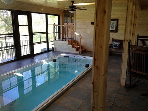 An indoor pool is a perfect solution. Swim at home, year round with the NEW 17' Endless Pools Swim Spa. www.EndlessPools.com | Endless ...