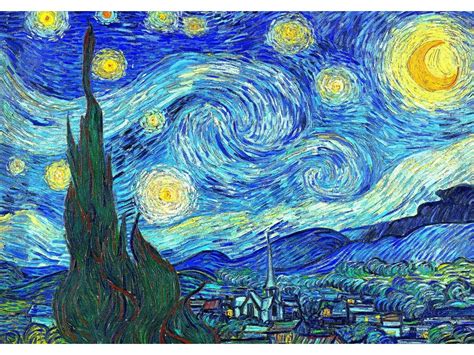Vincent van gogh was the ultimate tortured artist. The Starry Night - Vincent Van Gogh - Spillehulen