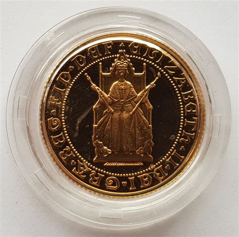 1989 Gold Proof Sovereign M J Hughes Coins