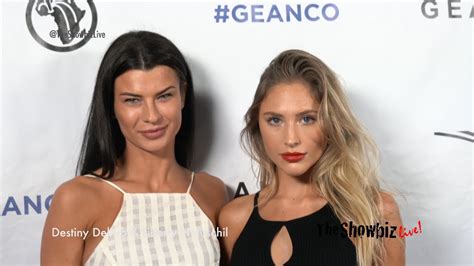 Destiny Delisio And Liberty Netuschil At 2018 Geanco Foundation Hollywood