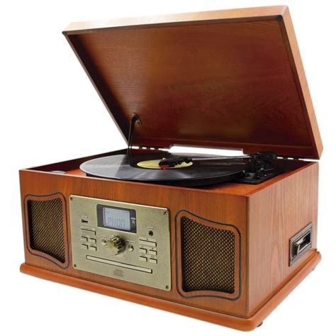 Xvi11 Classic Premium Wood Record Player Lauson