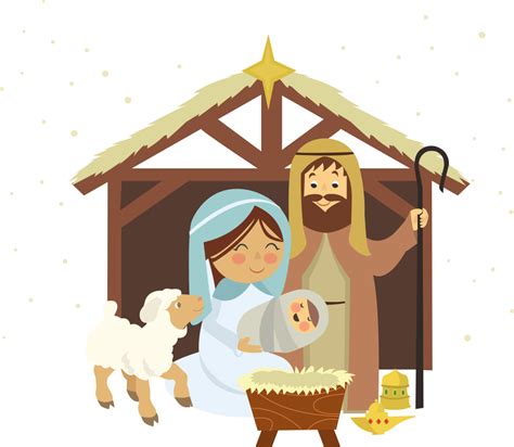 Christmas Nativity Background Png Png Mart