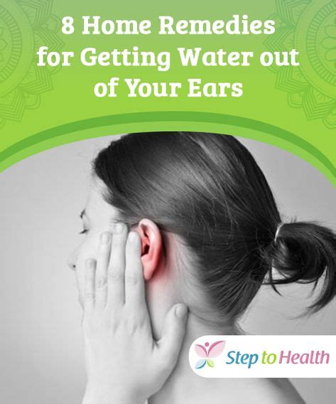 8 Home Remedies For Getting Water Out Of Your Ears Water In Ear