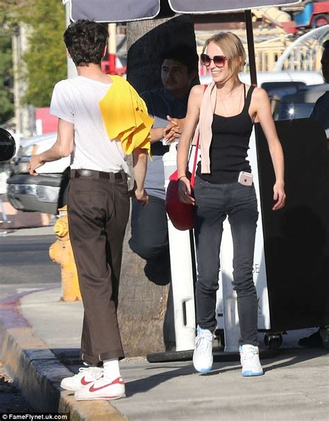 Lily Rose Depp Looks Effortlessly Cool In A Black Tank Top And Skinny Jeans In Hollywood Daily