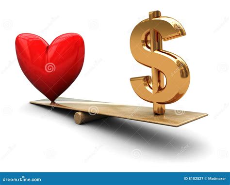 Love And Money Stock Illustration Illustration Of Heavy 8102527