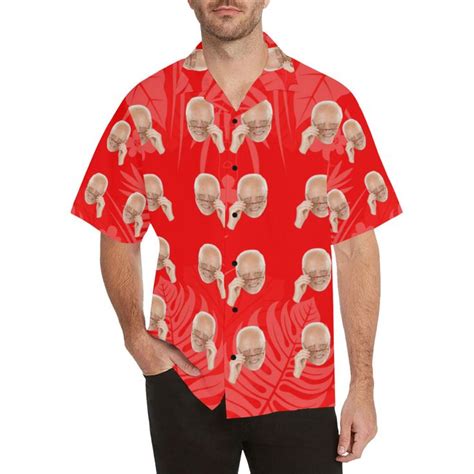 Custom Button Down Shirt In Hawaiian Style • Onyx Prints Shirt Style