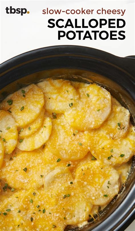 This recipe for instant pot scalloped potatoes takes out all of the guess work and gives you the best scalloped potatoes i can personally recall. Slow-Cooker Cheesy Scalloped Potatoes | Recipe in 2019 ...