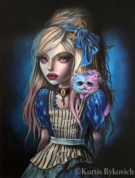 Alice Print Dark Alice In Wonderland Alice In