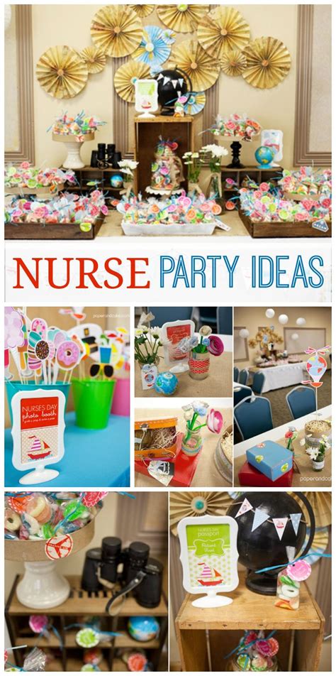 Graduation party supplies, personalized banners, hanging lanterns, graduation photo props and so much more décor! Celebrate nurses with these fun party ideas, with photo ...