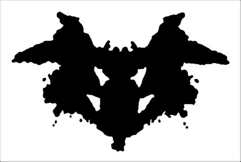 Example Of A Rorschach Ink Blot Psychology Photo 1310965 Fanpop