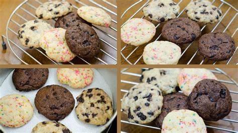 3 EASY COOKIES RECIPE I EGG-LESS & WITHOUT OVEN - YouTube